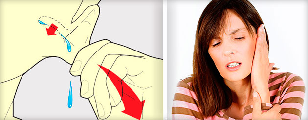 Болит ухо после прыжка в воду