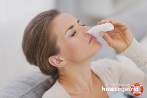 How to relieve swelling of the nasal mucosa at home
