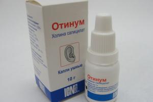 Drops for otitis media in adults, a list of ear drops with a description of which ones are better